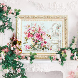 Cross stitch kit  Roses for the Duchess 40 x 30 cm 110-011