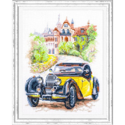 Cross stitch kit  Retro Style. France 16 x 20 cm 110-023