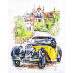 Cross stitch kit  Retro Style. France 16 x 20 cm 110-023