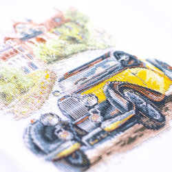 Cross stitch kit  Retro Style. France 16 x 20 cm 110-023