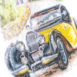 Cross stitch kit  Retro Style. France 16 x 20 cm 110-023