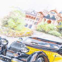 Cross stitch kit  Retro Style. France 16 x 20 cm 110-023