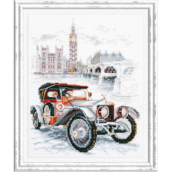 Cross stitch kit  Retro Style. Britain 16 x 20 cm 110-025