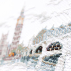 Cross stitch kit  Retro Style. Britain 16 x 20 cm 110-025