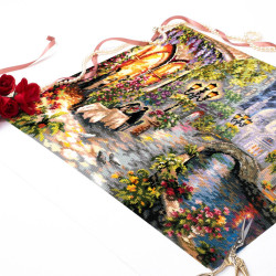 Cross stitch kit  Night Rendezvous 40 x 32 cm 110-081