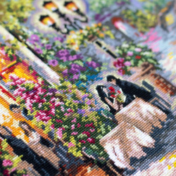 Cross stitch kit  Night Rendezvous 40 x 32 cm 110-081