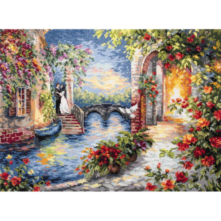 Cross stitch kit  Dreams come true! 41 x 31 cm 110-082 MN-110-082
