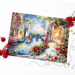 Cross stitch kit  Dreams come true! 41 x 31 cm 110-082 MN-110-082