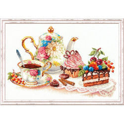 Cross stitch kit  Cakes 40 x 28 cm 120-001