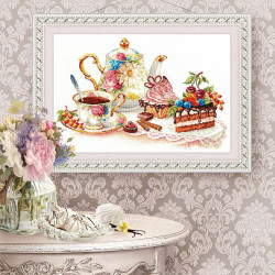 Cross stitch kit  Cakes 40 x 28 cm 120-001