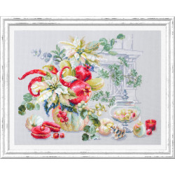Cross stitch kit  Winter Improvisation 32 x 25 cm 120-011