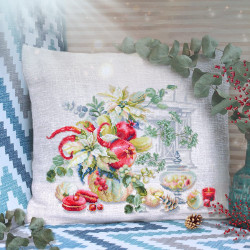Cross stitch kit  Winter Improvisation 32 x 25 cm 120-011