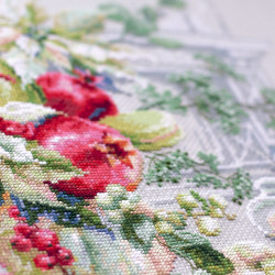 Cross stitch kit  Winter Improvisation 32 x 25 cm 120-011
