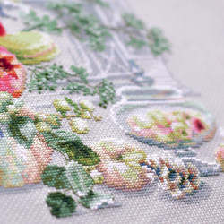 Cross stitch kit  Winter Improvisation 32 x 25 cm 120-011