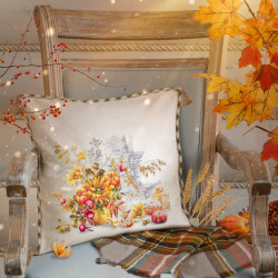 Cross stitch kit  Autumn Improvisation 32 x 25 cm 120-012