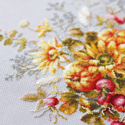 Cross stitch kit  Autumn Improvisation 32 x 25 cm 120-012