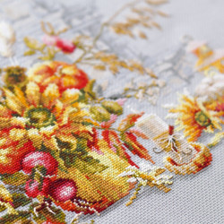Cross stitch kit  Autumn Improvisation 32 x 25 cm 120-012