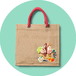 Cross stitch kit  Vanilla Ice Cream 17 x 17 cm 120-071