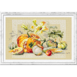 Cross stitch kit  Pumpkin Fest 30 x 20 cm 120-111