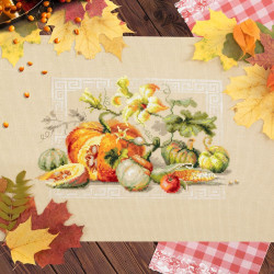 Cross stitch kit  Pumpkin Fest 30 x 20 cm 120-111