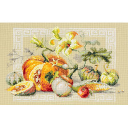 Cross stitch kit  Pumpkin Fest 30 x 20 cm 120-111