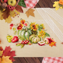 Cross stitch kit  Autumn Gifts 30 x 20 cm 120-112