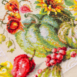 Cross stitch kit  Autumn Gifts 30 x 20 cm 120-112