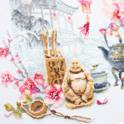 Cross stitch kit  Oriental Serenity 40 x 30 cm 120-300