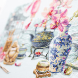 Cross stitch kit  Oriental Serenity 40 x 30 cm 120-300