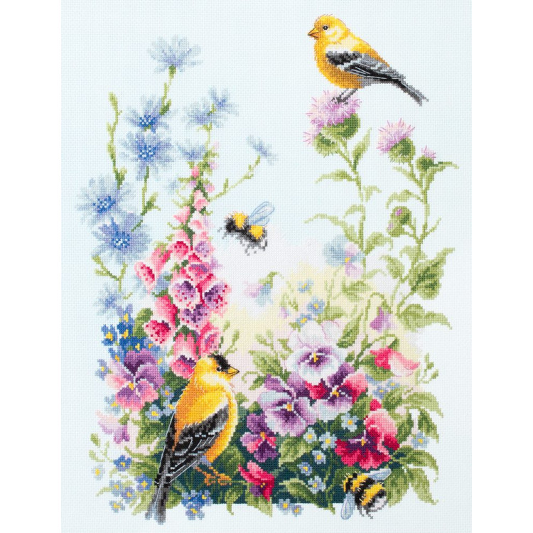 Cross stitch kit  Summer song 31 x 40 cm 130-031