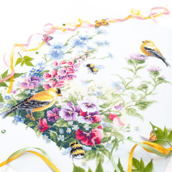 Cross stitch kit  Summer song 31 x 40 cm 130-031
