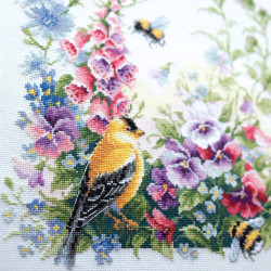 Cross stitch kit  Summer song 31 x 40 cm 130-031