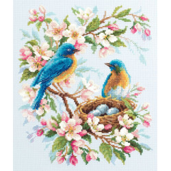 Cross stitch kit  Spring Song 21 x 27 cm 130-041