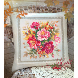 Cross stitch kit  Flower Magic. Dogrose 30 x 30 cm 140-002