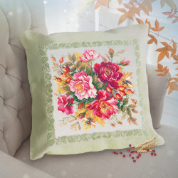 Cross stitch kit  Flower Magic. Dogrose 30 x 30 cm 140-002