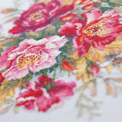 Cross stitch kit  Flower Magic. Dogrose 30 x 30 cm 140-002