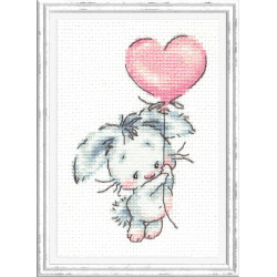 Cross stitch kit  Fly away 8 x 11 cm 19-12 MN-19-12