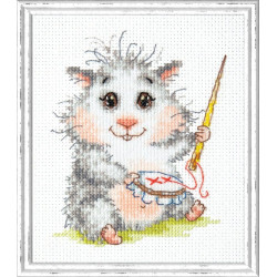 Cross stitch kit  Wonderful needle 10 x 12 cm 19-19
