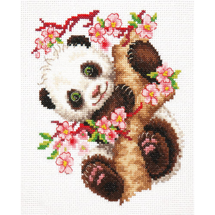 Cross stitch kit  Panda 15 x 18 cm 19-26