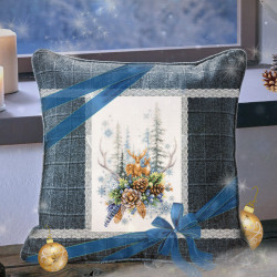 Cross stitch kit  Winter Forest Spirit 17 x 27 cm 200-017