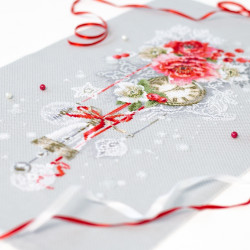 Cross stitch kit  Crystal Time 18 x 37 cm 200-240