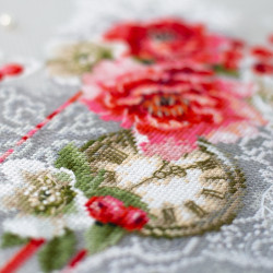 Cross stitch kit  Crystal Time 18 x 37 cm 200-240