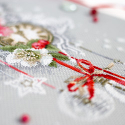 Cross stitch kit  Crystal Time 18 x 37 cm 200-240