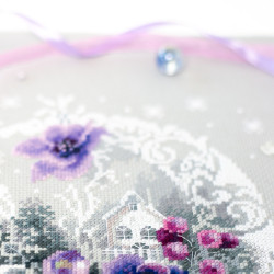 Cross stitch kit  Frosty Evening 18 x 27 cm 200-242 MN-200-242