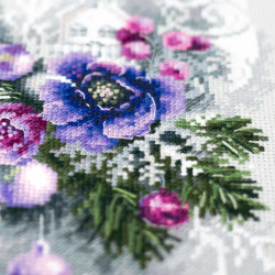Cross stitch kit  Frosty Evening 18 x 27 cm 200-242 MN-200-242