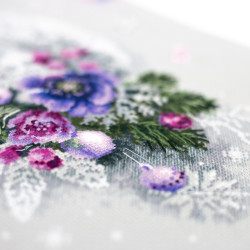 Cross stitch kit  Frosty Evening 18 x 27 cm 200-242 MN-200-242