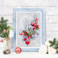 Cross stitch kit  Winter Caprice 19 x 28 cm 200-246