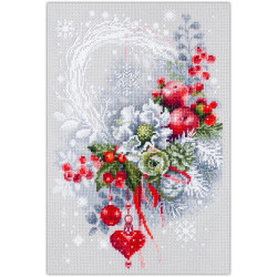 Cross stitch kit  Winter Caprice 19 x 28 cm 200-246