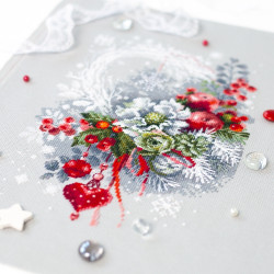 Cross stitch kit  Winter Caprice 19 x 28 cm 200-246