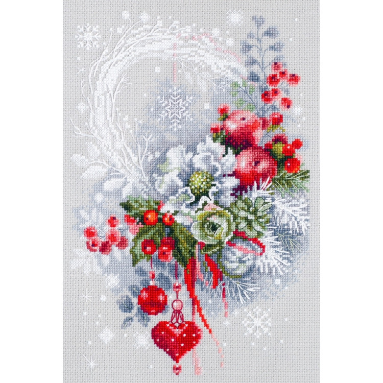 Cross stitch kit  Winter Caprice 19 x 28 cm 200-246